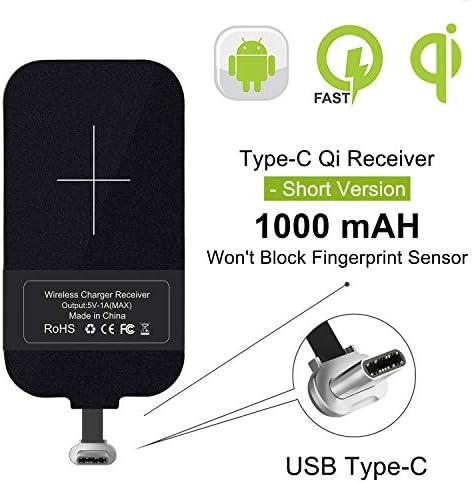 Enhance Your Charging Experience with Nillkin Qi Wireless Charging Receiver & Adapter for Google Pixel, Samsung Galaxy A Series, LG Phones – Fast Charging Module for USB-C Devices – Compact, Durable, and Effortless Power Solutions