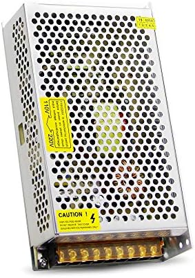 Aclorol 5 V 70 A Universal Power Supply – 350 W High-Efficiency AC to DC Transformer for LED Strips, CCTV Cameras, and Security Systems – Versatile Power Adapter with Rapid Switching Technology and Enhanced Compatibility for Optimal Device Performance