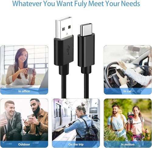 2-Pack 3.3FT iPhone 16 CarPlay Cable for iPhone 15/16/16 Pro Max/Plus Charger Cable, USB A to USB C Cable Compatible Apple Sir TV 4K Remote, CarPlay Type C Adapter Chargomg Cable Power Cord (Black) – Enhanced Compatibility and Speed