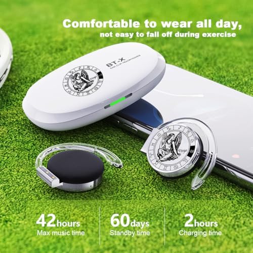 Discover the Ultimate Bluetooth V5.3 On-Ear Headphones for Active Lifestyles – Innovative Open Ear Design with Secure Earhooks, Featuring Advanced Noise Cancelling Technology and Extended Battery Life – Perfect Gift for Virgo Constellation Lovers and Music Aficionados – Enjoy Immersive Sound Quality Anywhere You Go