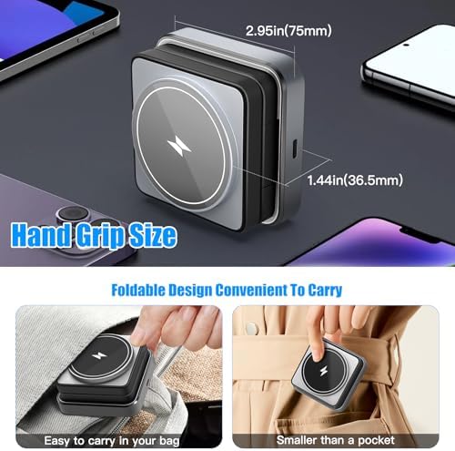 Efficient 3-in-1 Wireless Charging Dock for i Phone 16/15/14, Apple Watch, and Air Pods – Rapid Charge Station with 1.5 M USB Cable in Sleek Black – Streamline Your Charging Experience and Maximize Productivity