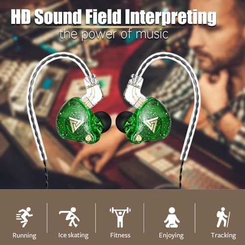 AK6 PRO Wired Gaming Earbuds 2 Pack – Immerse Yourself in Hi-Fi Sound with 10 mm Dynamic Drivers, Deep Bass, and Advanced Noise Cancellation – Ergonomically Crafted for Ultimate Comfort in Stylish Black and Purple Finish, Universally Compatible with All Devices