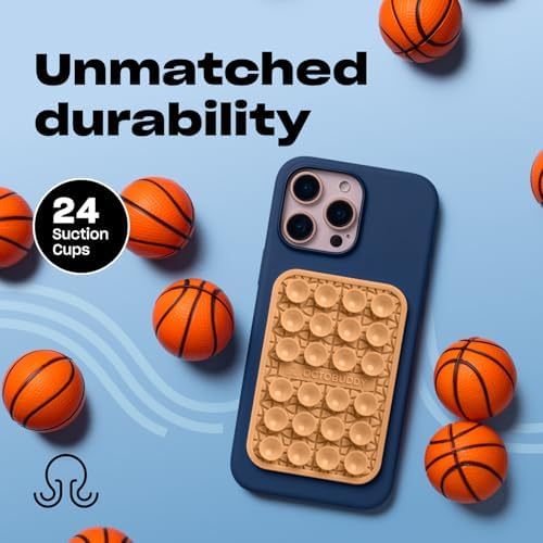 Revolutionize Your Content Creation with the Textures Ripples Silicone Suction Phone Case – Hands-Free Mounting Solution with 24 High-Performance Suction Cups for Effortless Selfies & Video Recording – Compact 2.6″ x 3.9″ Size in Bold Canary Yellow – Perfect for Vloggers and On-the-Go Documentarians – Ultimate Compatibility and Easy Application