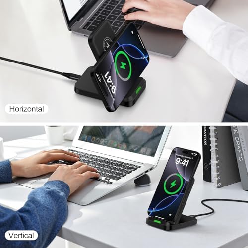 15 W Fast Wireless Charging Stand for Samsung Galaxy S Series – Universal Compatibility with S25, S24, S23, S22, S21, S20, Note 20, Z Fold 6/5/4 & Z Flip 6/5/4 – Intelligent Circuit Design for Enhanced Safety and Efficiency – Ideal for Night Charging with Short Circuit Protection and Overheating Safeguarding – Sleek, Modern Dock Pad for Quick Setup and Optimal Performance – Supports Cases Up to 6 mm Thickness – One-Year Warranty Included – Experience Seamless Power with Advanced Technology