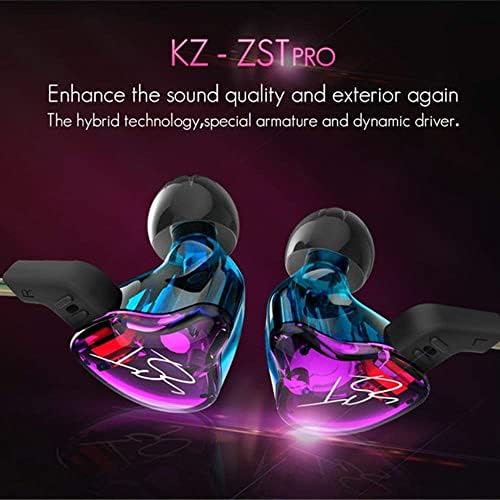 KZ EDX PRO Hi-Fi Wired Earbuds: Premium In-Ear Monitors with 10 mm Dynamic Driver for Rich Bass & Unmatched Comfort – Detachable Cable for Seamless Connectivity & Superior Audio Experience – Ideal for Audiophiles and Daily Listeners