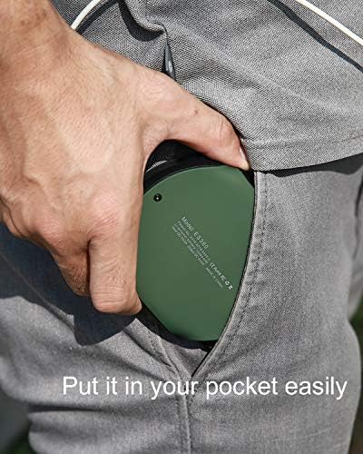 Rugged 10000 m Ah Waterproof Power Bank – High-Speed Outdoor Charger with Built-in Compass and Flashlight for Ultimate Adventure Readiness – Compatible with i Phone, Android, i Pad, Galaxy Devices – Perfect for Hiking, Camping, and Travel