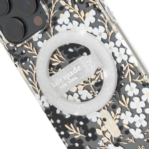 Transform Your Mobile Experience with the kate spade new york Tortoiseshell Magnetic Phone Ring Grip & Stand – Stylish, Removable & Mag Safe Compatible for Ultimate Convenience and Secure Handling