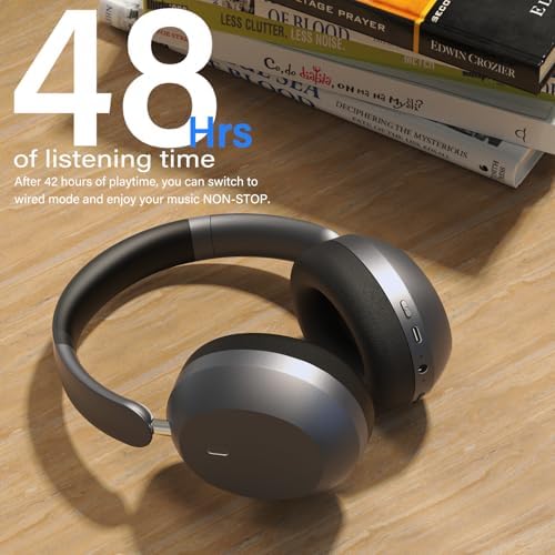Purple Y05 Wireless Over-Ear Headphones – Unmatched 48-Hour Playtime, Premium Audio Performance, Travel-Friendly Foldable Design, Luxurious Soft Earpads for Ultimate Comfort – Versatile Compatibility & Enhanced Listening Experience