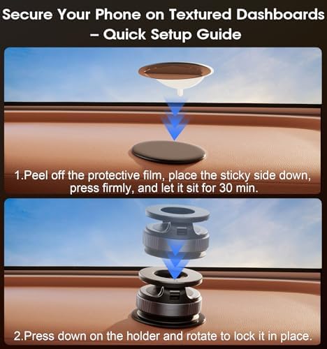 Revolutionize Your Driving with the 2026 Advanced Magnetic Car Phone Holder – 360° Rotatable, 96 LBS Ultra Suction Cup Mount for Ultimate Stability – Perfect for Mag Safe i Phone & Android Devices – Effortless Installation & Enhanced Safety for Gym, Home, and On-the-Go Usage