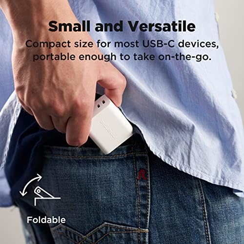 Experience Unmatched Charging Efficiency with Innergie SE3 30 W USB-C Fast Charger – Versatile Power Adapter for i Phone 16, Samsung S24, Mac Book Air & More – Advanced SFC 2.0, PD 3.0, QC 4+ Compatibility with Safety Features for Optimal Device Protection – Compact & Portable Design for On-the-Go Power Solutions – Elevate Your Charging Experience Today!