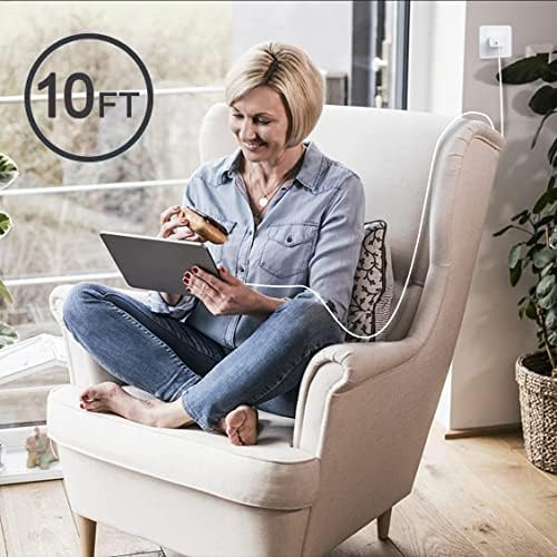 Rapid USB-C Fast Charger for i Pad Models – 20 W PD Wall Adapter with 6 FT Cable for Efficient Charging of i Pad Pro, Air, and Mini – MFi Certified, Compact Design for Travel, Enhanced Compatibility and Safety Features