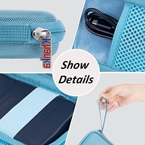 Khanka Premium Hard Travel Case for Anker 621/622/633 Magnetic Battery (Mag Go) – Ultimate Protection for 5000 m Ah & 10000 m Ah Portable Chargers in Sleek Blue – Lightweight, Durable, and Custom-Fit Design for Enhanced Travel Convenience