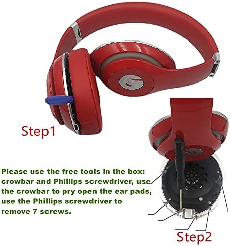 Revive Your Beats Studio 2 Wireless Headphones with Funayama Charging Port Replacement Kit – Micro USB 2.0 Repair Solution for Enhanced Connectivity and Audio Performance