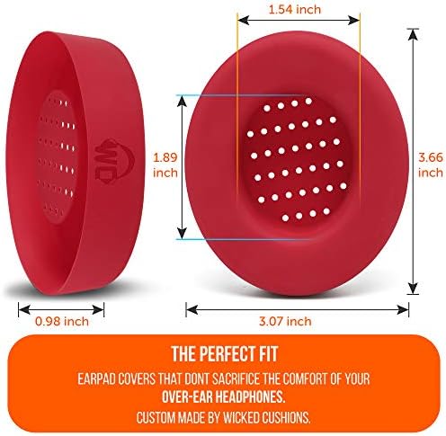 Upgrade Your Beats: WC Sweat Z Studio Earpad Covers for Studio 2 & 3 | Revolutionary Sweatproof Design, Effortlessly Washable, Perfect Fit | Unmatched Protection for Headphones & Enhanced Comfort