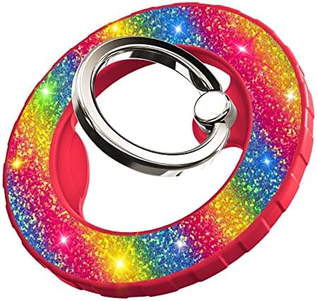 Magnetic Phone Ring Holder Stand – Adjustable Finger Grip with Enhanced Stability and Style for i Phone 12-15 Series – Collapsible Kickstand with Superior 80% Magnetic Strength, Sleek Blue Design for Wireless Charging Compatibility – Ultimate Protection and Versatile Angle Adjustment for Seamless Use