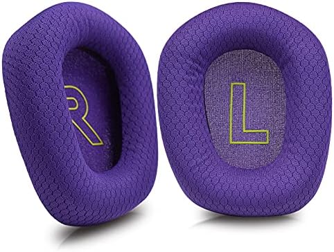 MOLGRIA Premium Replacement Ear Pads for Logitech G733 Wireless Gaming Headset – Superior Comfort & Sound Isolation in Sleek Silver Design, Effortless Installation and Long-lasting Durability for Enhanced Gaming Experience