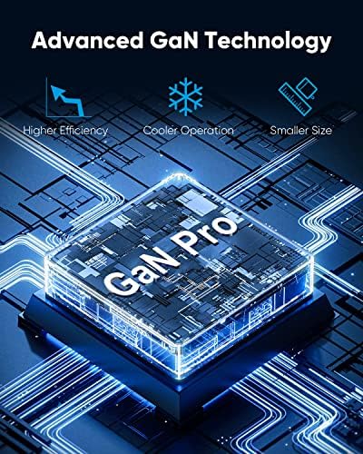 100 W USB-C Power Adapter – Ultra-Fast Wall Charger with PD 3.0 Technology, 6 ft 5 A Cable – Universal Compatibility for Mac Book, i Pad, i Phone 14, Pixel, Chromebook & USB-C Laptops – Compact, Durable & Safe Charging Solution for Home and Travel