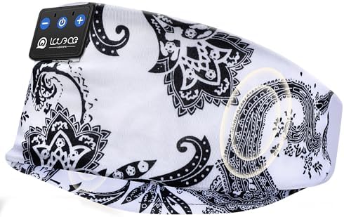 Ultimate Bluetooth 5.4 Sleep Headband Headphones – Designed for Side Sleepers, Unmatched Comfort for Active Lifestyles, Superior Sound Quality, Ergonomic Fit for Enhanced Relaxation, Ideal Tech Gift for Music and Podcast Enthusiasts