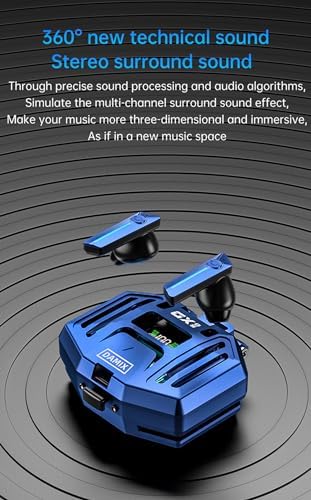 Revolutionary True Wireless Earbuds 2024: Advanced Bluetooth 5.3 Headphones with IP7 Waterproof Rating, Touch Control, Built-in Mic, and LED Battery Display – Ultimate Sport Headset for Active Lifestyles