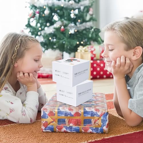 Discover the Ultimate 2 Pack Wireless Earbuds for Kids – Lightweight, Ergonomic Ball-Shaped Design for Superior Comfort and Seamless Connectivity with Android & i OS Devices, Perfect for Music, Audiobooks, and Learning Adventures – Built to Last for Young Explorers Seeking Quality Sound and Portability