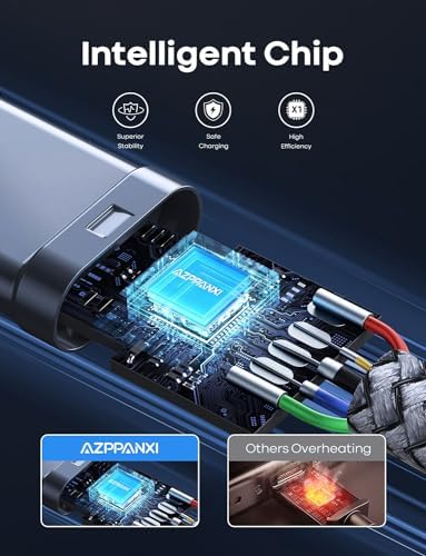 Elevate Your Charging Game with Our 20 Ft USB C Cable – Fast Charging & Data Sync for i Phone 15 Pro Max, Samsung Galaxy & More – Sturdy Double Braided Nylon Design for Ultimate Durability – Perfect for Home, Office, and Travel Needs