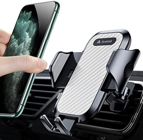 Upgrade Your Drive with the andobil 2025 Military-Grade Car Phone Holder Mount – Secure Vent Clip for i Phone 16/15/14/13/12 Pro Max & Samsung S25/S24 – Effortless One-Handed Operation, 360-Degree Rotation & Tool-Free Installation for Enhanced Navigation Safety