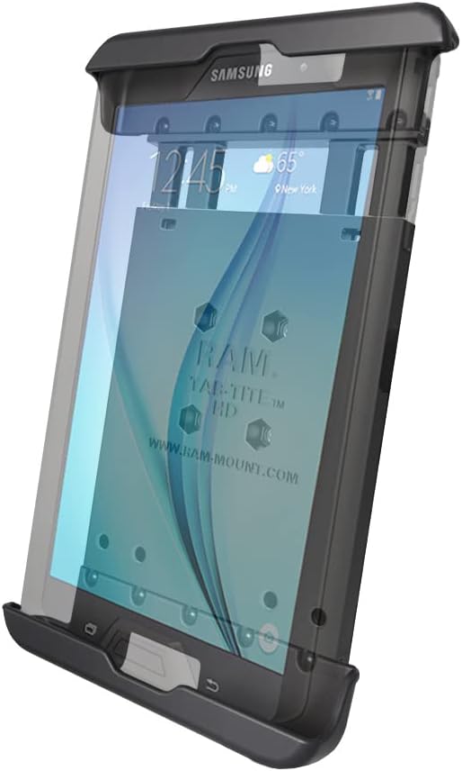 RAM Mounts U Tab-Tite Spring-Loaded Holder for 8-Inch Tablets – Versatile, Adjustable Tablet Mount Compatible with Protective Cases, Ideal for Home and Office Use, Engineered for Enhanced Accessibility and Durability