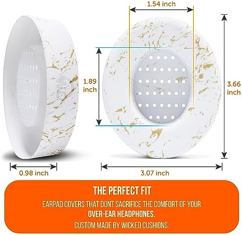 Upgrade Your Beats: WC Sweat Z Studio Earpad Covers for Studio 2 & 3 | Revolutionary Sweatproof Design, Effortlessly Washable, Perfect Fit | Unmatched Protection for Headphones & Enhanced Comfort