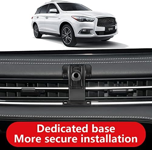 Infiniti QX50 & QX55 Phone Holder: Premium Auto Navigation Mount for 2019-2025 Models – 360-Degree Rotation, Secure Cell Cradle, Effortless Installation for Enhanced Driving Safety and Style