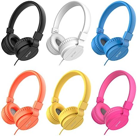 Gorsun Pink Adjustable Kids Headphones – Lightweight Stereo Earphones for Toddlers, Customizable Fit for Growing Ears, Durable Design for Learning & Play, Ideal for All Devices, Protect Hearing with Volume Limiting Features