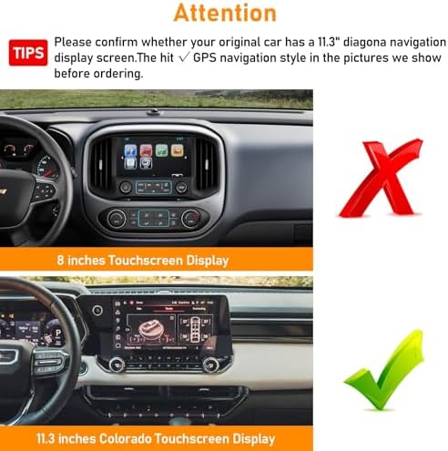 Premium Magnetic Phone Holder for 2023-2024 Chevy Colorado & GMC Canyon – Anti-Shake Navigation Mount for 11.3″ Screens – Effortless Access & Enhanced Safety for Your Drive – Sleek, Durable Design for Modern Vehicles