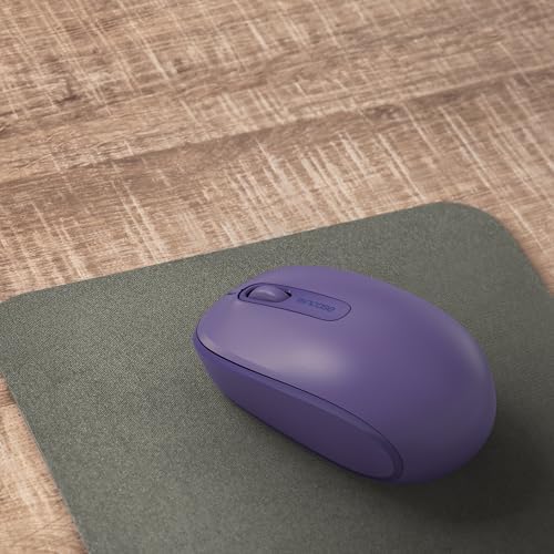 Light Orchid Incase Wireless Mobile Mouse 1850 – Microsoft-Designed, Ambidextrous Comfort, 6-Month Battery for Ultimate Portability, Nano Transceiver for Seamless Connectivity, Compatible with Mac & Windows 8/10/11 – Elevate Your Productivity and Style