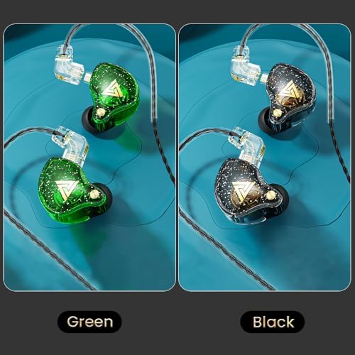 AK6 PRO Wired Gaming Earbuds 2 Pack – Immerse Yourself in Hi-Fi Sound with 10 mm Dynamic Drivers, Deep Bass, and Advanced Noise Cancellation – Ergonomically Crafted for Ultimate Comfort in Stylish Black and Purple Finish, Universally Compatible with All Devices