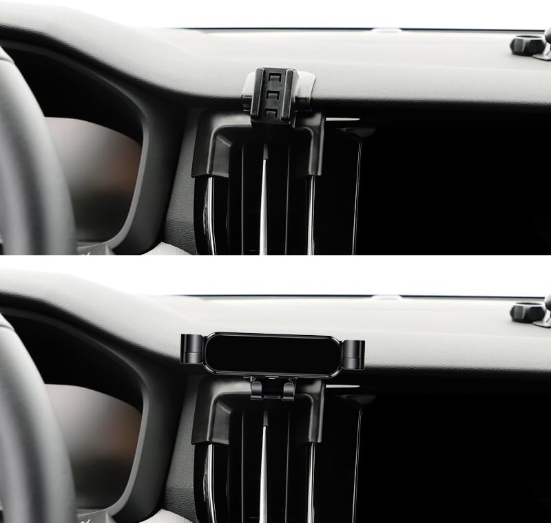 Volvo S90 2017-2024 Premium Phone Holder – Innovative Air Vent Car Mount for Enhanced Navigation & Safety – Effortless Installation with 360-Degree Rotation & Robust Grip for Ultimate Convenience and Style