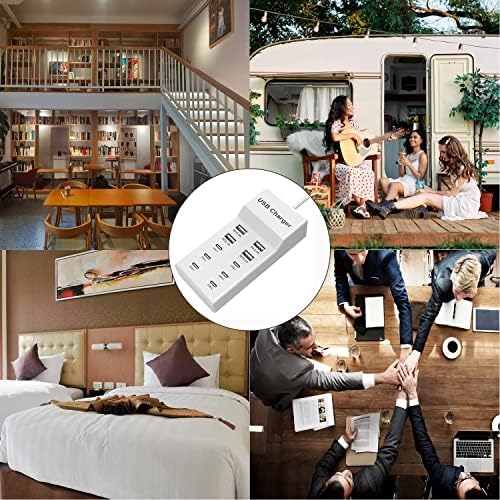 Ultra-Fast 140 W Ga N USB-C Power Hub – Smart 4-Port Charging Station for Laptops, i Phone 15/16, Mac Book Pro/Air, Galaxy S23/S24, and Dell – Sleek, Efficient Design for Home and Office Use