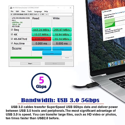 Experience Unmatched Data Transfer with xiwai 5-Meter USB 3.1 Type-C Dual Screws Locking Cable – Perfect for Camera Recorders & Enhanced Device Compatibility – High-Speed USB 3.0 Connectivity for Professionals and Enthusiasts