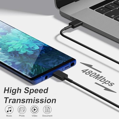 Power Up in Style: 45 W Type C Charger 2-Pack with 10 FT Cables – Fast Charging for i Phone 15/16, i Pad Pro, Galaxy S21-S25 – Sleek Pink Design for Enhanced Compatibility and Portability – Ideal Android Charger for Busy Lifestyles