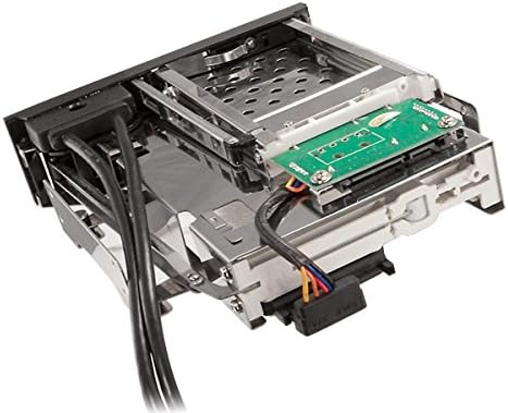 Kingwin Universal Hot Swap Mobile Rack for 2.5” & 3.5” SSD/HDD – Effortless Internal Tray-Less SATA Hard Drive Backplane Enclosure with 6 Gbps Support for SATA I/II/III & SAS I/II – Ultimate Flexibility and Enhanced Data Transfer Speed for Efficient Storage Management