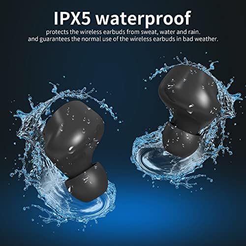 Adorable Panda-Themed Kids Wireless Earbuds – Bluetooth 5.0 with 36 Hours Playtime & IPX6 Waterproof for Active Lifestyles – 3 D Stereo Sound & Built-in Mic for Hands-Free Calling – Perfect for Children and Adults