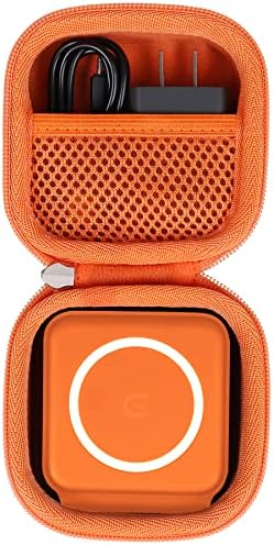 Upgrade Your Travel Efficiency with the Khanka Premium Hard Case for 3-in-1 Wireless Chargers – Elegant Purple Design for Iseyyox, RTOPS, Hicober, UCOMX Nano Models – Shockproof Protection with Organized Compartments for Cables and Accessories