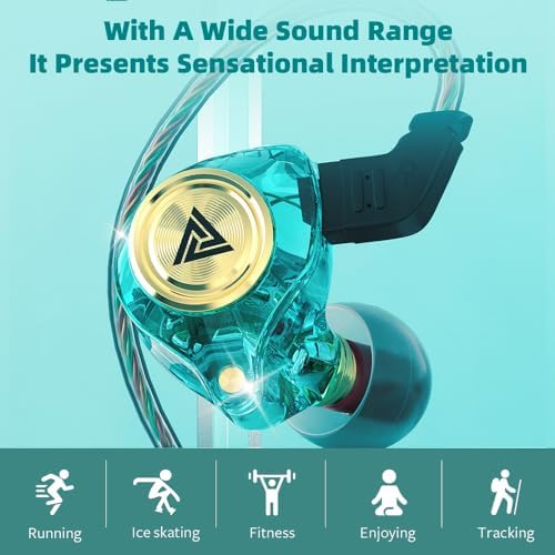 Premium Dual Pack Wired Gaming Earbuds – High-Fidelity In-Ear Monitors with 10 mm Dynamic Drivers for Rich Deep Bass, Advanced Noise-Canceling Technology, Ideal for Gaming & Remote Conferencing, Stylish Black & Purple Design, Versatile Compatibility Across Devices