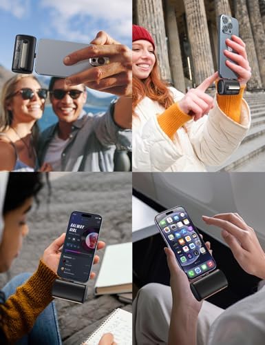 Ultra-Compact 10,000 m Ah Mini Power Bank with Fast Charge Technology – Integrated USB-C & i Phone Charging Cable Hidden in Lanyard – LCD Battery Status Display – Travel-Friendly Lipstick Design for Quick On-the-Go Power – Compatible with i Phone 6-16 Series, Samsung, Moto, LG & More – Charge Your i Phone to 60% in Just 30 Minutes – Perfect for Jetsetters and Daily Commuters