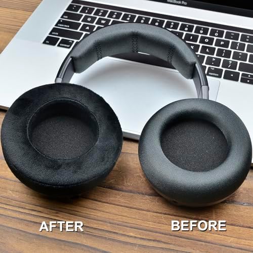Upgrade Your Audio Experience with Premium Replacement Ear Pads for Corsair Virtuoso PRO Gaming Headset – Superior Noise-Isolating Cushions for Unmatched Comfort and Enhanced Sound Quality During Long Gaming Sessions