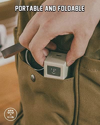 Upgrade Your Power Game with the Shargeek Retro 35 W USB C Charger – Fast Charging Wall Adapter Featuring Smart LED Display and Ga N III Technology, Perfect for i Phone 16/15/14/Pro/Max and Mac Book – Portable, Foldable Design for On-the-Go Convenience, Ideal Gift for Tech-Savvy Dads and Professionals