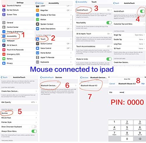 Sleek Bluetooth Wireless Mouse for Mac, Windows & i Pad – Ergonomic Design, High-Precision Navigation, Rechargeable & Dual-Mode Compatibility (Gray & Black) – Elevate Your Productivity with Clutter-Free Connectivity