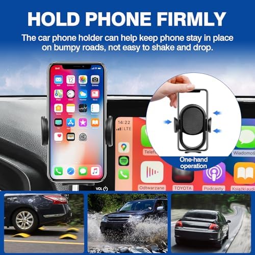 Autorder 360-Degree Rotating Car Phone Holder for Toyota Corolla 2019-2025 & Corolla Cross 2022-2025 – Hands-Free Air Vent Mount for Optimal Navigation & Communication – Durable & Sleek Design for Enhanced Driving Safety and Convenience