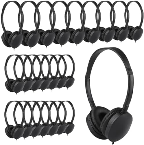 Classroom-Ready 10 Pack Kids Headphones – Ultra-Comfortable & Robust Earbuds for Students, Toddlers, and Teens – Superior Sound Quality & Multi-Device Compatibility – Perfect Headphone Set for Enriching Educational Engagement
