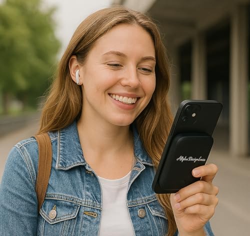 Magnetic 10,000 m Ah Power Bank – Ultra-Fast Wireless Charger for i Phone, Samsung, Android, Huawei, Xiaomi – Sleek Pink Portable Battery Pack with Mag Safe Compatibility for Effortless On-the-Go Charging