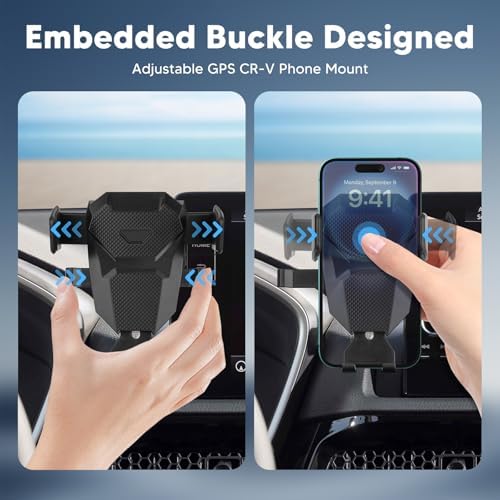 Advanced Adjustable Phone Mount for 2023-2025 Honda HR-V – Ergonomic Mobile Cradle for 9-Inch Navigation Screens, Elevate Safety and Convenience While Driving