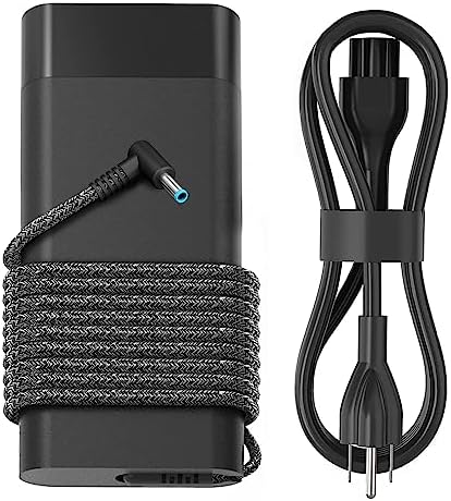 Efficient 65 W USB-C Laptop Charger for HP Spectre, Envy, Elitebook & Chromebook – Fast Charging Power Adapter with Universal Compatibility for Travel & Home Use – Optimized for Performance & Safety